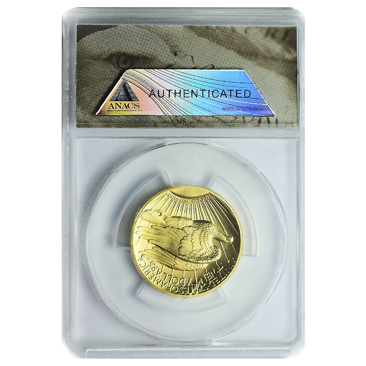 Double Eagle 20 dollari d'oro 2009 Alto rilievo - ANACS SP70 First Strike