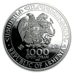 Noemova archa 5 uncí stříbra 2016