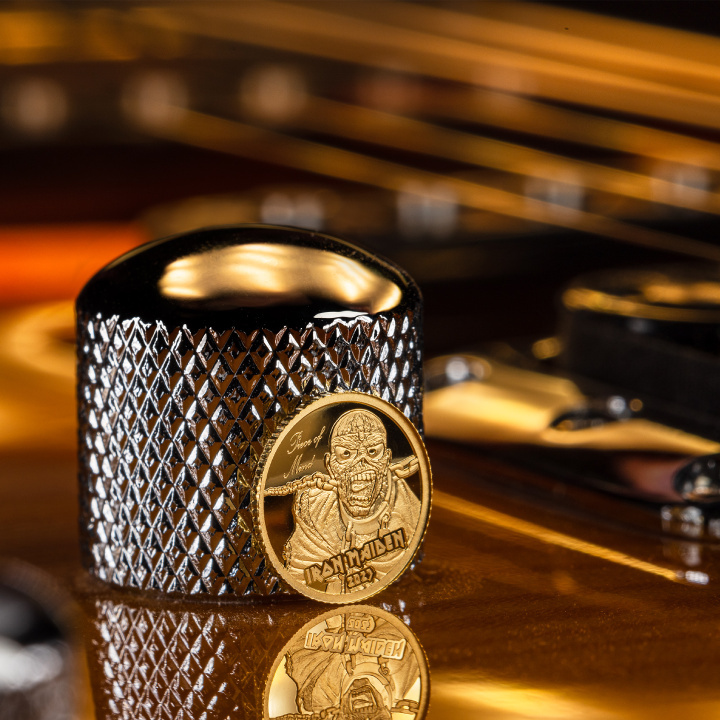 Cook Islands: Iron Maiden - Piece of Mind 0,5 g Gold 2023 Proof