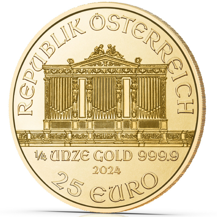 Filarmónica de Viena 1/4 oz Oro 2024