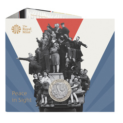 The 80th Anniversary of VE Day 50p Cuproníquel 2025