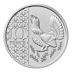 Série de 8 pièces en cupronickel Grande-Bretagne Definitive 2025