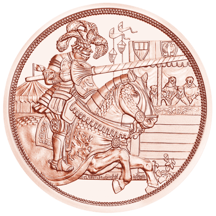 Cuentos de Caballeros: Caballería 10 Euro 2019 Cobre