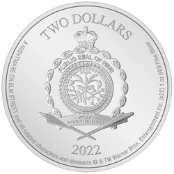 Niue: A Nightmare on Elm Street coloured 1 oz Silver 2022 Proof