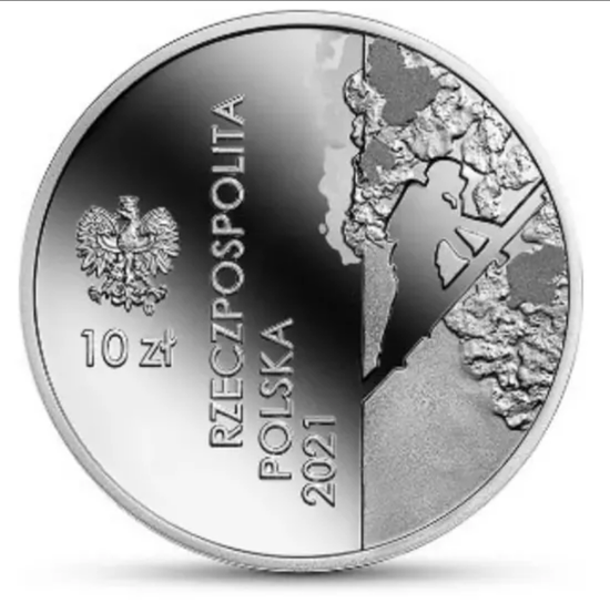 100. výročí založení Sdružení dobrovolných hasičských sborů RP 10 zł stříbro 2021 Proof