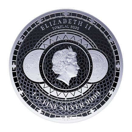 Tokelau: Chronos 1 oz Silber 2022 Prooflike