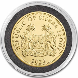 Sierra Leone: Egyptian Gods - Anubis 1 oz Gold 2023