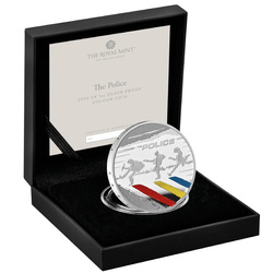 The Police coloured 1 oz Silber 2023 Proof