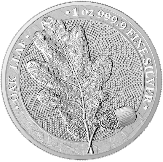 Oak Leaf 1 oz Plata 2019