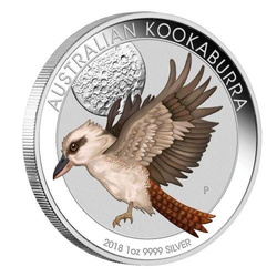 Kookaburra 1 oz Plata 2018 (Feria Mundial del Dinero de Berlín)