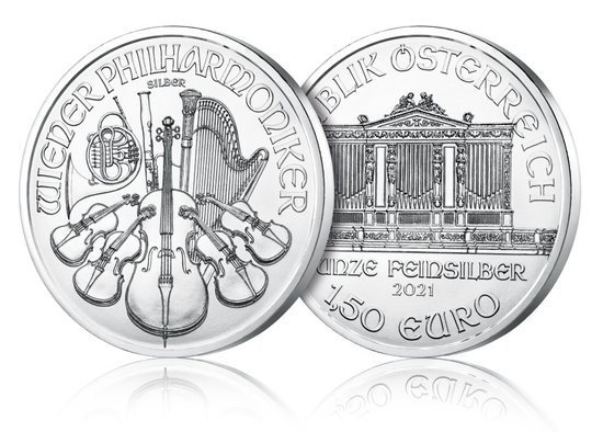 Allegro Filarmónica de Viena 1 oz Plata 2021