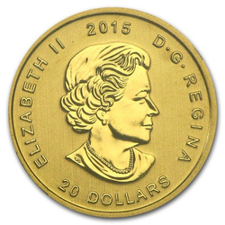 Call of the Wild: Howling Wolf 1/10 oz Gold