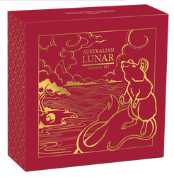 Lunar III: Anno del Topo 1 oncia d'oro 2020 Proof