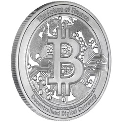 Niue: Bitcoin 1 oz Plata 2025