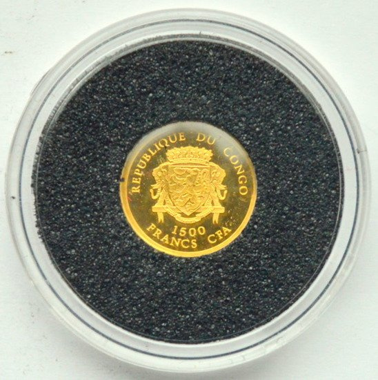 Romulus et Remus 0,5 g d'or 2007 Proof