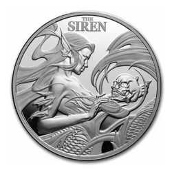 Niue: Mythical Creatures - The Siren 1 uncja Srebra 2025
