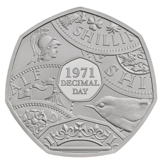 14 érme szett Nagy-Britannia 2021 Proof