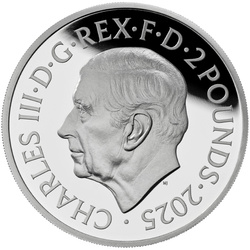 Britannia 1 uncja Srebra 2025 Proof