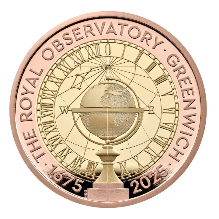 Set di 5 monete Regno Unito Oro 2025 Proof Commemorative Coin