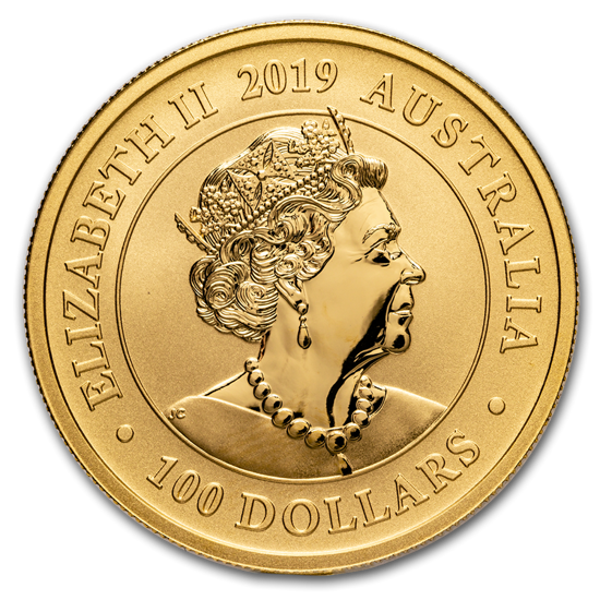 Schwäne 1 oz Gold 2019