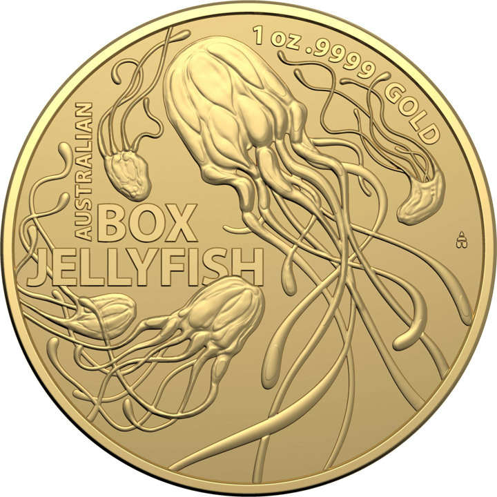 Nejnebezpečnější tvorové Austrálie: Box Jellyfish 1 unce zlata 2023