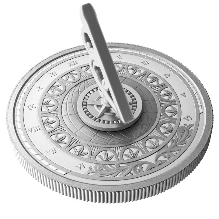 Kanada The Sundial 1 oz stříbro 2026 Proof