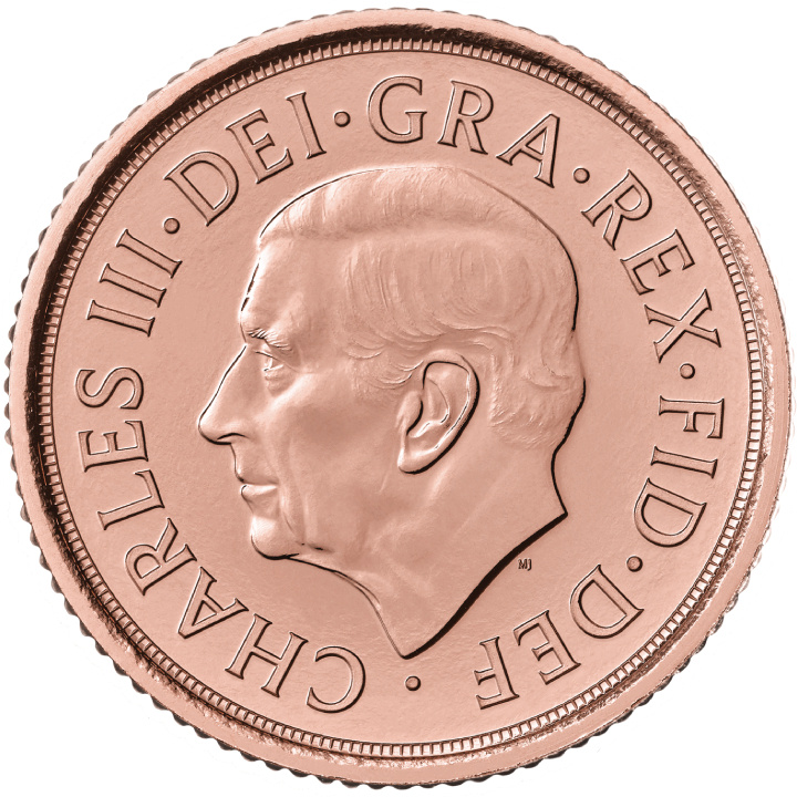 Großbritannien: Die Half Sovereign 2025 Goldmünze