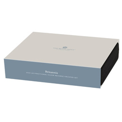 Ensemble de 4 pièces Britannia Argent 2024 Reverse Frosted