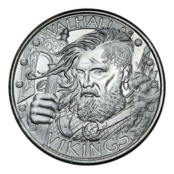 Vikingos 1 oz Plata 2022 Redondo
