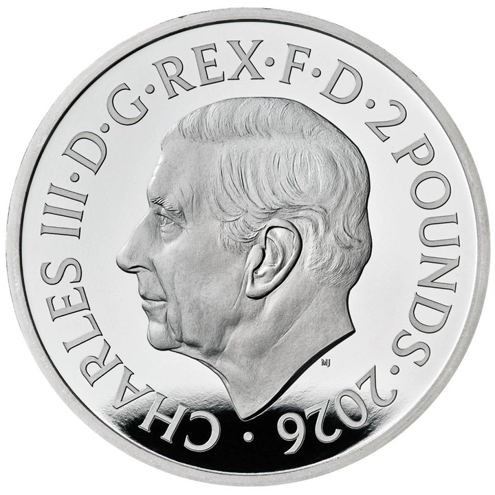 A Tudor-dinasztia királyi állatai: a királynő oroszlánja 1 uncia ezüst 2026 Proof