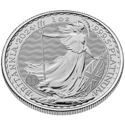 Britannia 1 uncja Platyny 2024