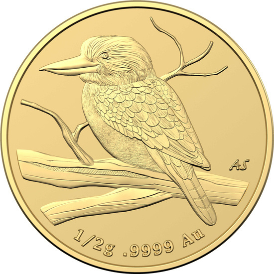 Mini Money Cucaburra 1/2 gramo Oro 2022