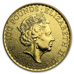 Britannia 1 uncja Złota 2016