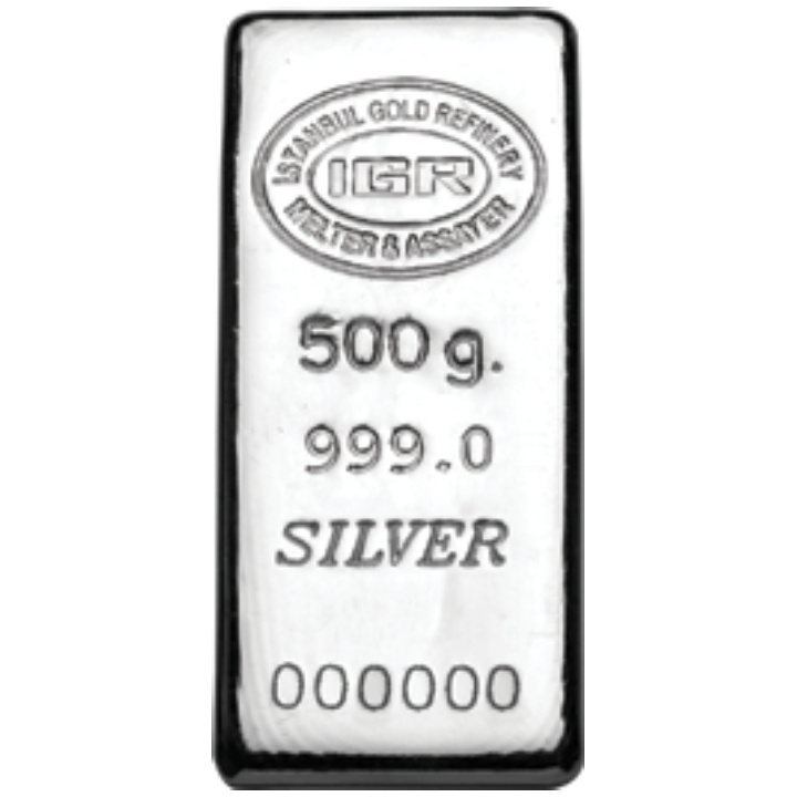 Lingotto d'Argento 500 g IGR