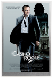 Poster del film: 007 James Bond - Casino Royale 5 grammi d'argento 2020 (Foglio d'argento)
