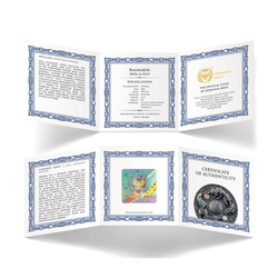 Ragnarök: Sköll & Hati 2 uncje Srebra 2024 Ultra High Relief Antiqued Coin