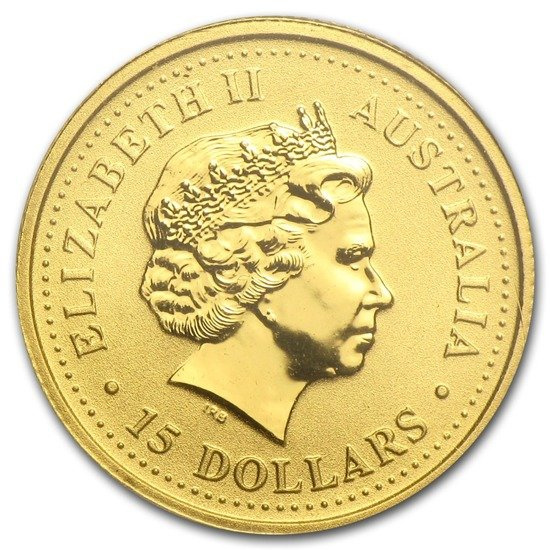 Australijski Kangur 1/10 uncji Złota 1999