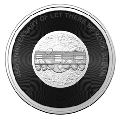 Ensemble de 6 pièces colorées AC/DC 45e anniversaire 2022/2023