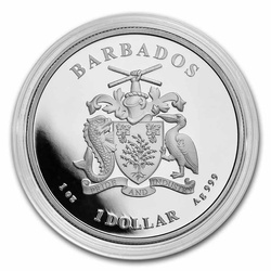 Barbade : Caraïbes - Singe vert 1 once d'argent 2023