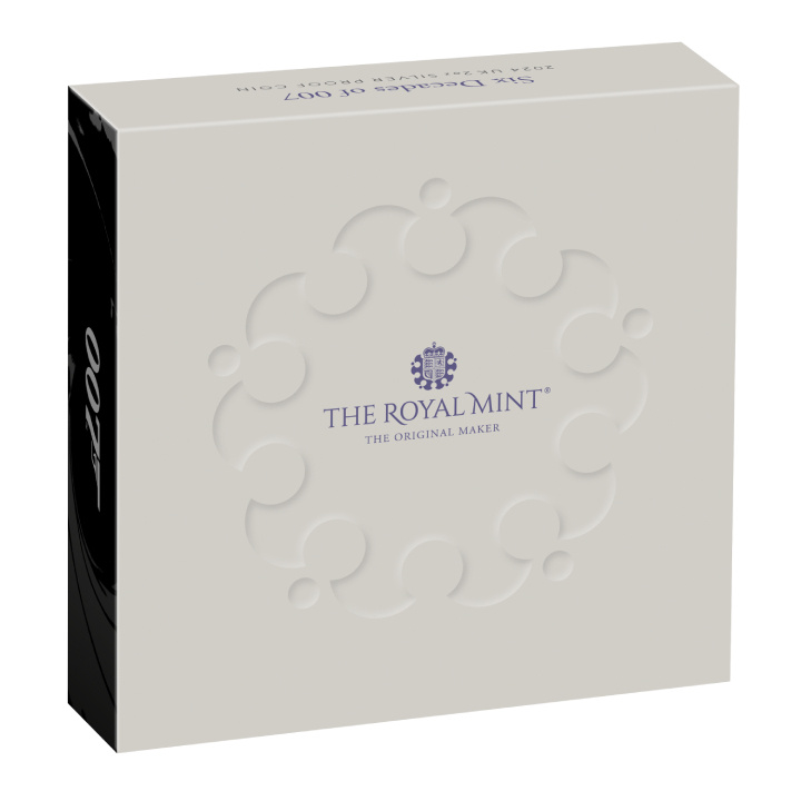 Six Decades of 007 2 once d'argento 2024 Proof