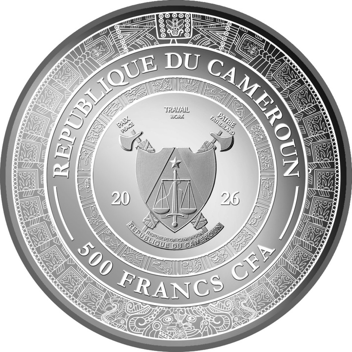 Monedă din Argint Mexican Cinco Grandes - Jaguar 1/4 oz Argint 2026 Proof