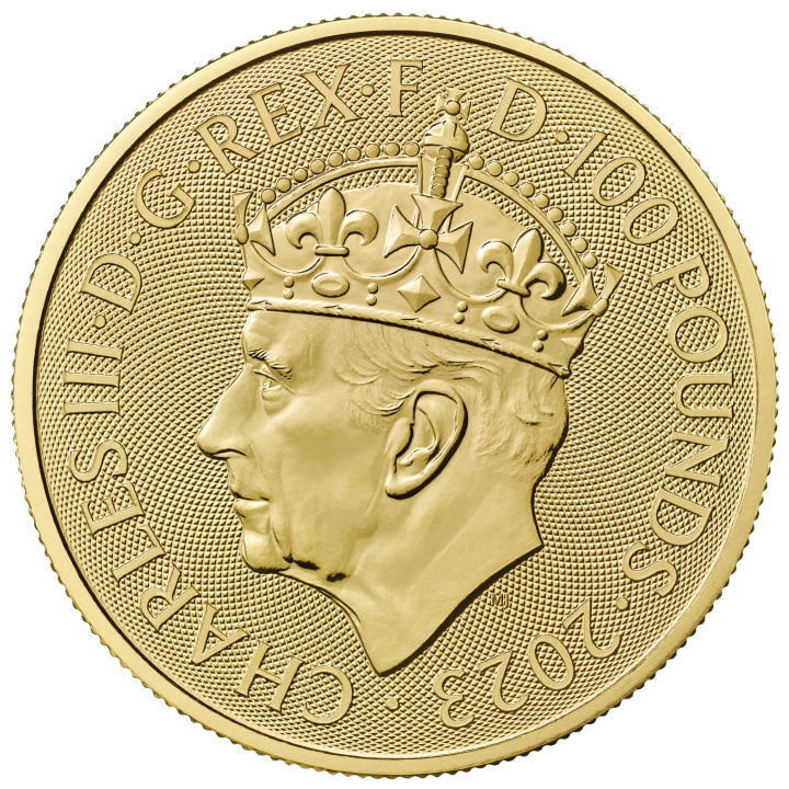 The Coronation of His Majesty King Charles III 1 uncja Złota 2023