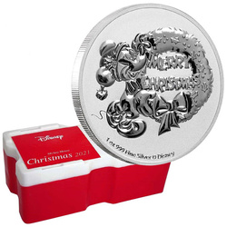 Niue : Disney - Mickey Mouse Christmas 1 once d'argent 2021