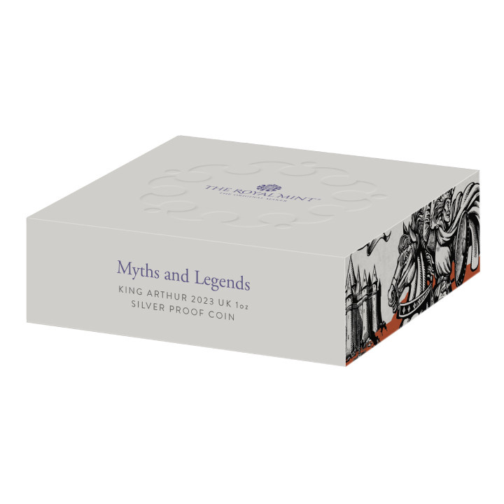 Myths & Legends: King Arthur 1 oz Silber 2023 Proof