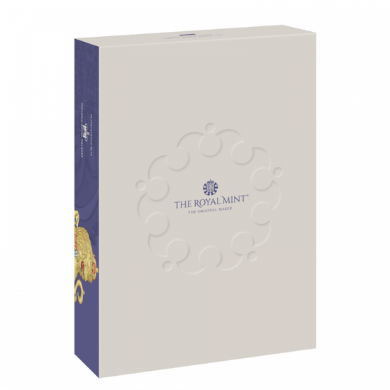 The Royal Tudor Beasts: Leone d'Inghilterra 1000 grammi d'argento 2022 Proof