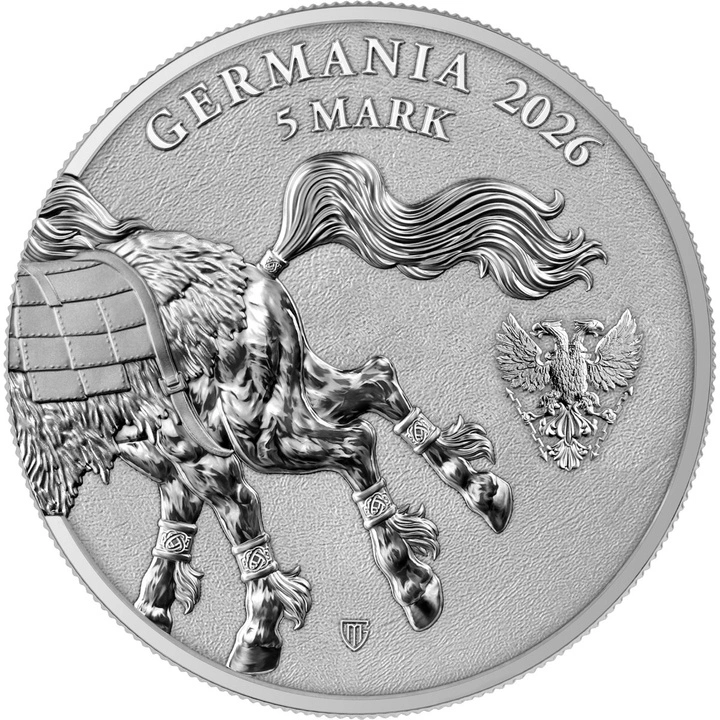 Medalie din argint Germania Beasts - Sleipnir 1 uncie de argint 2026