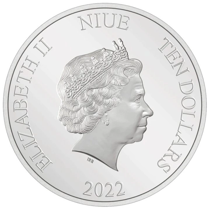 Niue: Disney Obras Maestras del Cine - El Libro de la Selva coloreado 3 oz Plata 2022 Proof