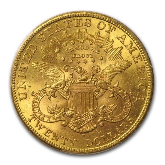 Liberty-S Double Eagle 20 dollars 1901 État 2