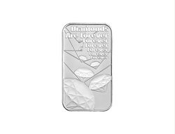 Bar James Bond Diamonds Are Forever 1 oz Silber Bar (in certpack)
