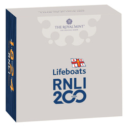 200 Years of the RNLI 50p Gold 2024 Proof 